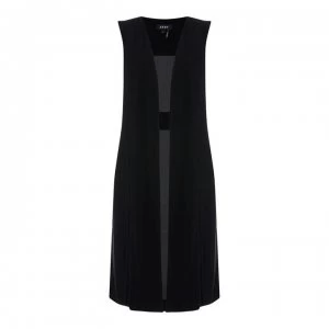 DKNY Sheer Back Vest - Black