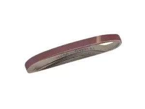 Silverline 636004 Sanding Belts 13 x 457mm 5pk 120 Grit