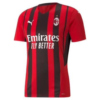 Puma AC Milan Authentic Home Shirt 2021 2022 - Red