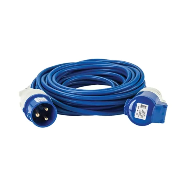 Defender Arctic Extension Lead Blue 2.5mm2 32A 14m - 230V