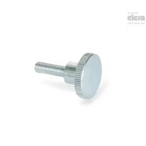 ELESA Knurled grip knob-DIN 464-M8-12-ZB