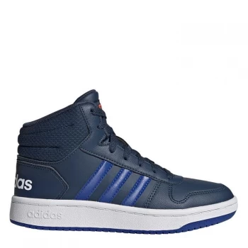 adidas Hoops Court Trainers - Navy