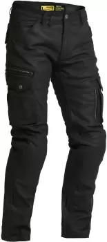 Lindstrands Luvos Cargo Motorcycle Textile Pants, black, Size 52, black, Size 52