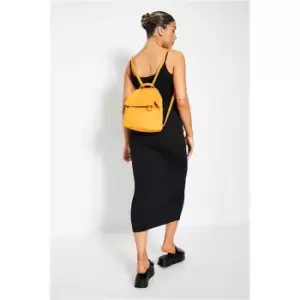 I Saw It First Orange Canvas Backpack - Orange