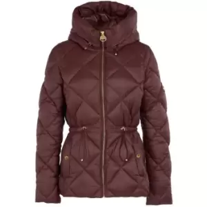 Barbour International Napier Quilted Jacket - Red