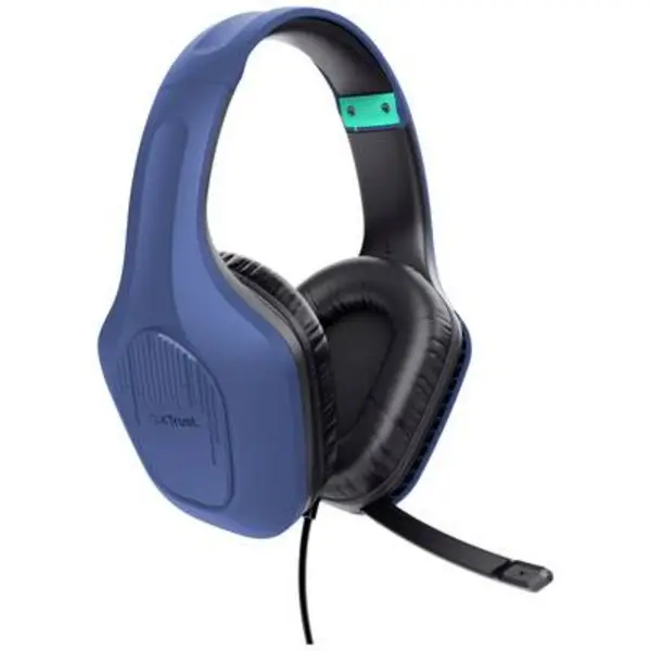 Trust GXT 415B Zirox 24991 Blue Gaming Headset