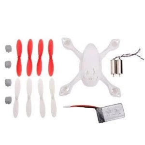 Hubsan X4D Fpv Mini Quadcopter Crash Pack