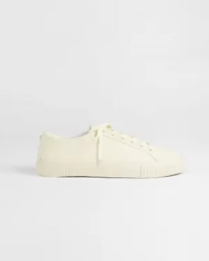 Leather Colour Drench Vulcanised Trainer