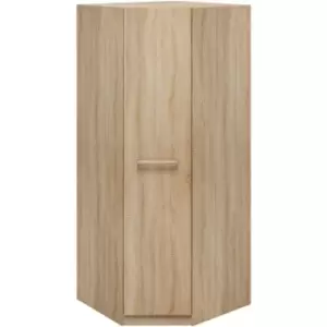 Hampton Oak Corner Wardrobe