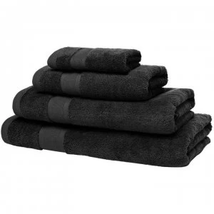 Linea Linea Certified Egyptian Cotton Towel - Black