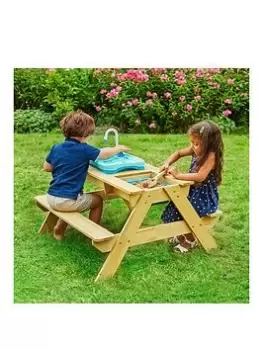 Tp Picnic Bench With Pump & Play Working Tap