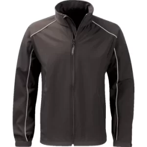 SSJM260 Mens Small Black Soft Shell Jacket