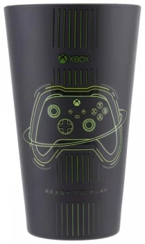 Xbox Drinking Glass Black green