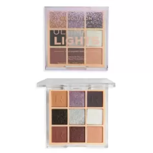 Makeup Revolution Ultimate Lights Eyeshadow Palette Feathered Smoke