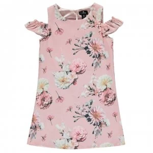 Firetrap Cold Shoulder Dress Infant Girls - Lotus Floral