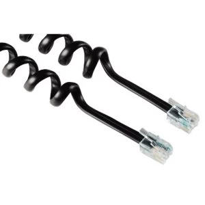 Hama Handset Cord, 4p4c modular plug - 4p4c modular plug, 1.5 m