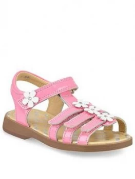 Start-rite Girls Picnic Sandals - Pink Glitter, Pink Glitter, Size 1.5 Older