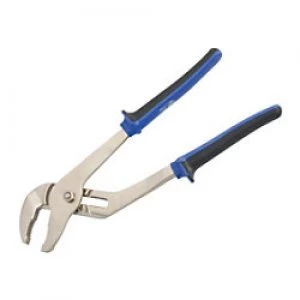 Faithfull Water Pump Pliers with Plastic Handle FAIPLWP12 Chrome Vanadium Steel Silver