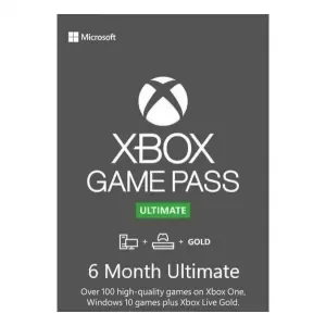 Microsoft Xbox Game Pass Ultimate 6 Months Subscription Membership