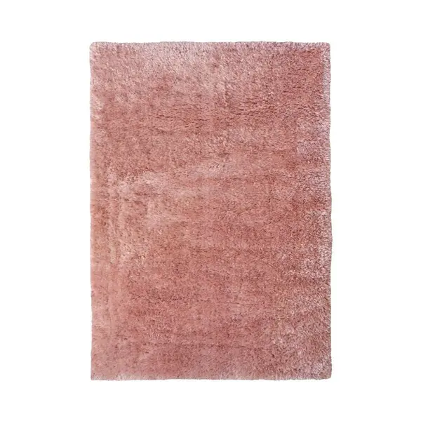 Homemaker Supersoft Plain Rug Pink 080X150Cm