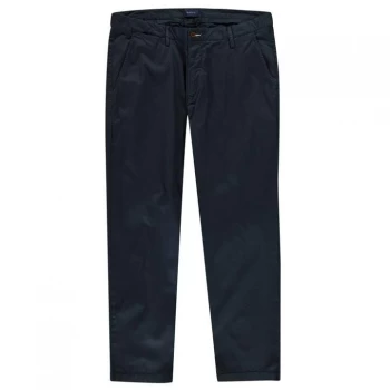 Gant Gant Sun-bleach Trousers Mens - Marine 410