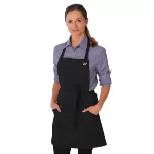 Dennys Unisex Adult Le Chef Full Apron (One Size) (Black)