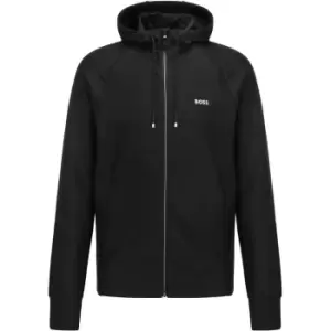 Boss Sicon Gym Zip Hoodie - Black