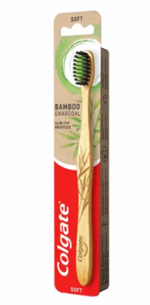 Colgate Charcoal Bamboo Soft Toothbrush