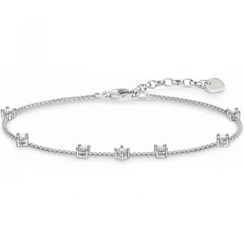 Ladies Thomas Sabo Sterling Silver Glam & Soul Cubic Zirconia Bracelet