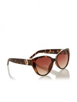 Dune London Glassie Sunglasses - Tortoiseshell