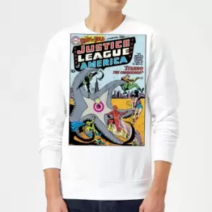 Justice League Starro The Conqueror Cover Sweatshirt - White - M