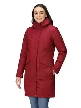 Regatta Romine Waterproof Insulated Jacket - Red, Size 24, Women