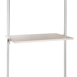 Relax Cream Linen effect Shelf kit (W)900mm (D)500mm