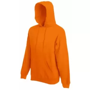 Fruit Of The Loom Mens Hooded Sweatshirt / Hoodie (S) (Orange)