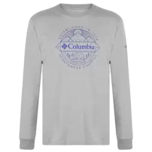 Columbia Cades T Shirt Mens - Grey