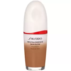 Shiseido Revitalessence Skin Glow Foundation light illuminating foundation SPF 30 shade Cedar 30ml