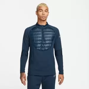 Mens Nike Therma-FIT Academy Winter Warrior Soccer Drill Top