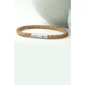 Personalised Leather Capsule Bracelet