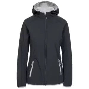 Trespass Womens Emery Softshell Fleece (S) (Black)