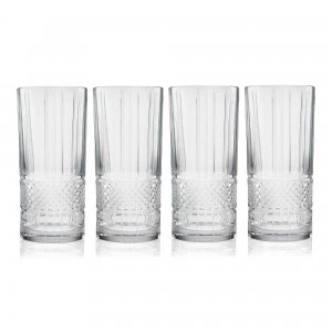 Maxwell & Williams Verona Hi Ball 315ml Set of 4 Clear