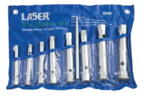 Laser Tools 2457 Box Spanner Set 8pc