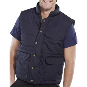 Click Workwear Quebec Bodywarmer 4XL Navy Blue Ref QN4XL Up to 3 Day