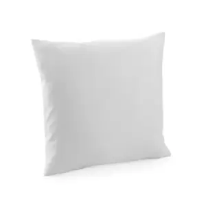 Westford Mill Fairtrade Cushion Cover (40cm x 40cm) (Light Grey) - Light Grey