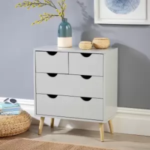 Skara 4 Drawer Chest Bedroom Storage Unit