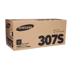 Samsung MLT D307S Black Laser Toner Ink Cartridge SV074A