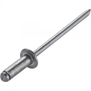 Toolcraft 194726 Steel Head Aluminium Blind Rivets DIN 7337 3 x 12...