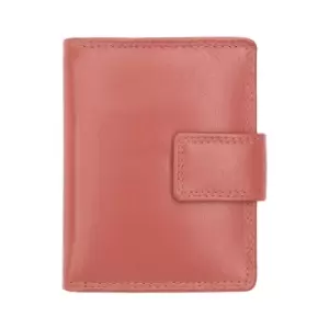 PRIMEHIDE Verona Collection Purse 5 X Card Slot - Dusty Rose