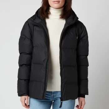 Rains Puffer Jacket - Black - S/M