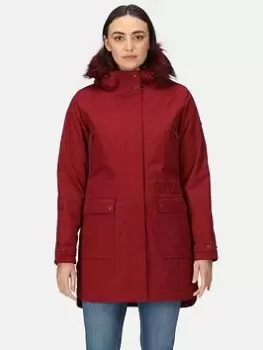 Regatta Sabinka Waterproof Insulated Jacket - Red, Size 8, Women