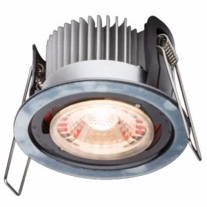 KnightsBridge ProKnight Fixed 8W IP65 LED Downlight With No Bezel - Warm White